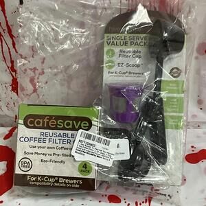 2pkPerfect Pod Single Serve Value Pack Reusable Filter Cup & EZ-Scoop For K-Cup